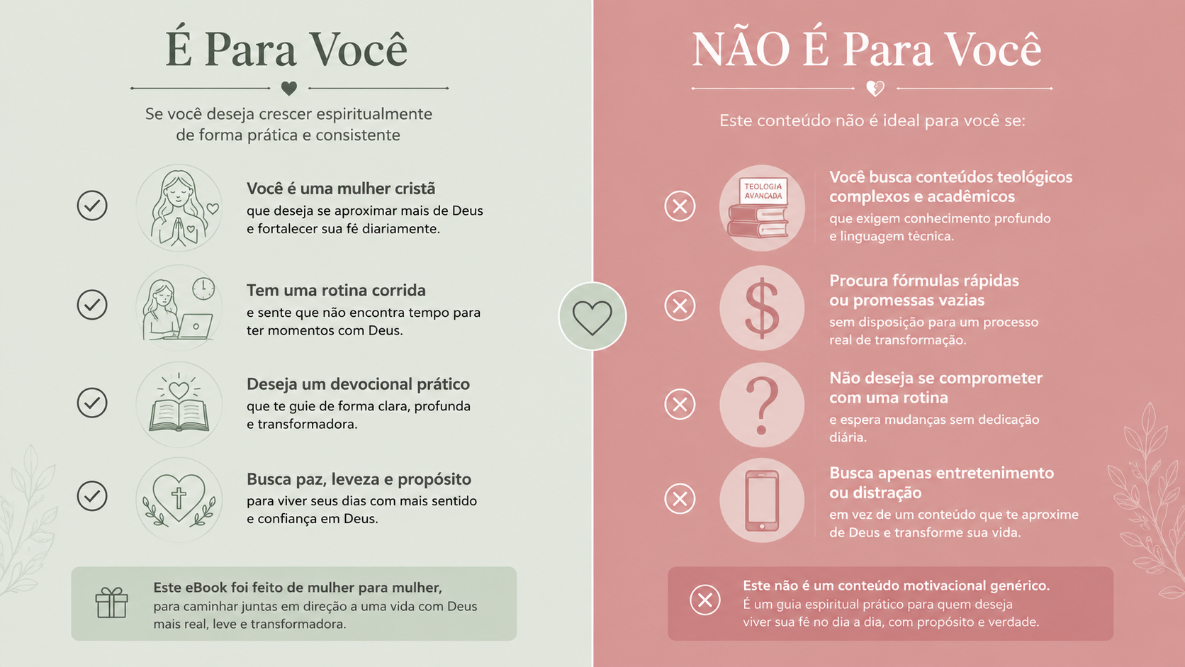 Para quem é e não é o Devocional 21 Dias